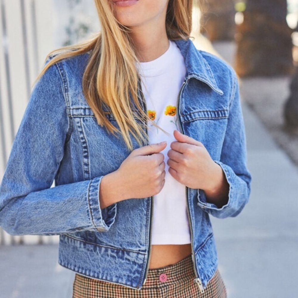 J Galt Brandy Melville Jean Jacket